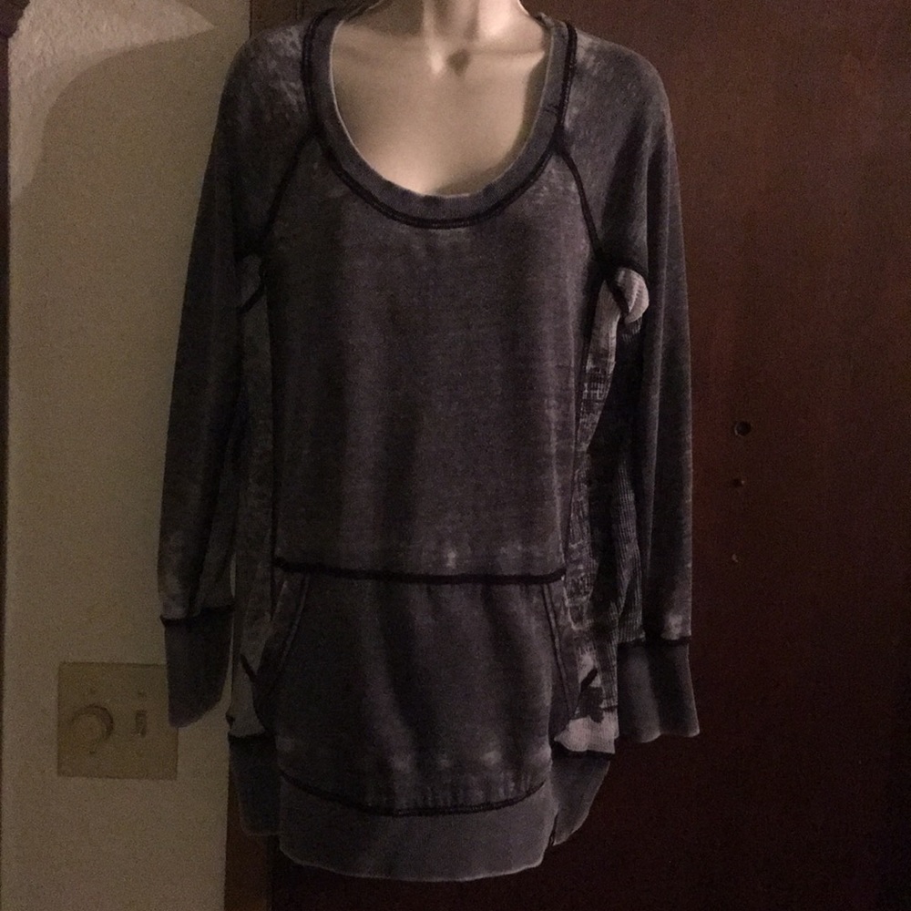 Hurley grey long sleeve ladies sweatshirt